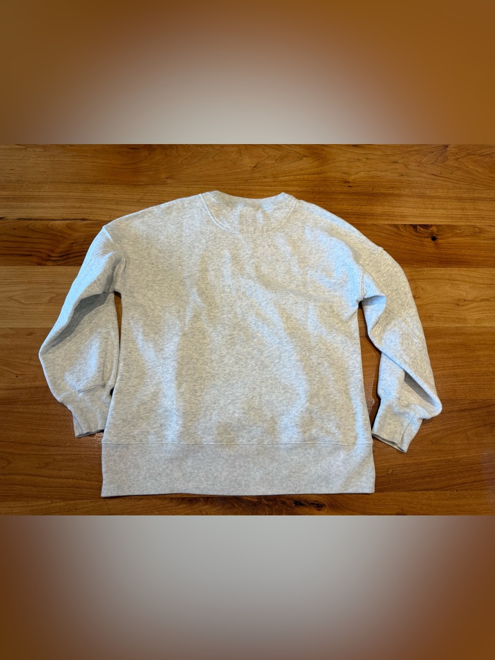 Abercrombie & Fitch Light Gray Harvard Crewneck Sweatshirt Size XS - Picture 5 of 6